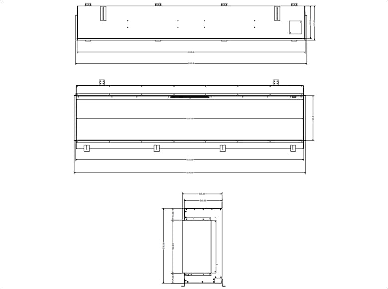Evonic Volektra 2100 Built-In Electric Fire - image 2