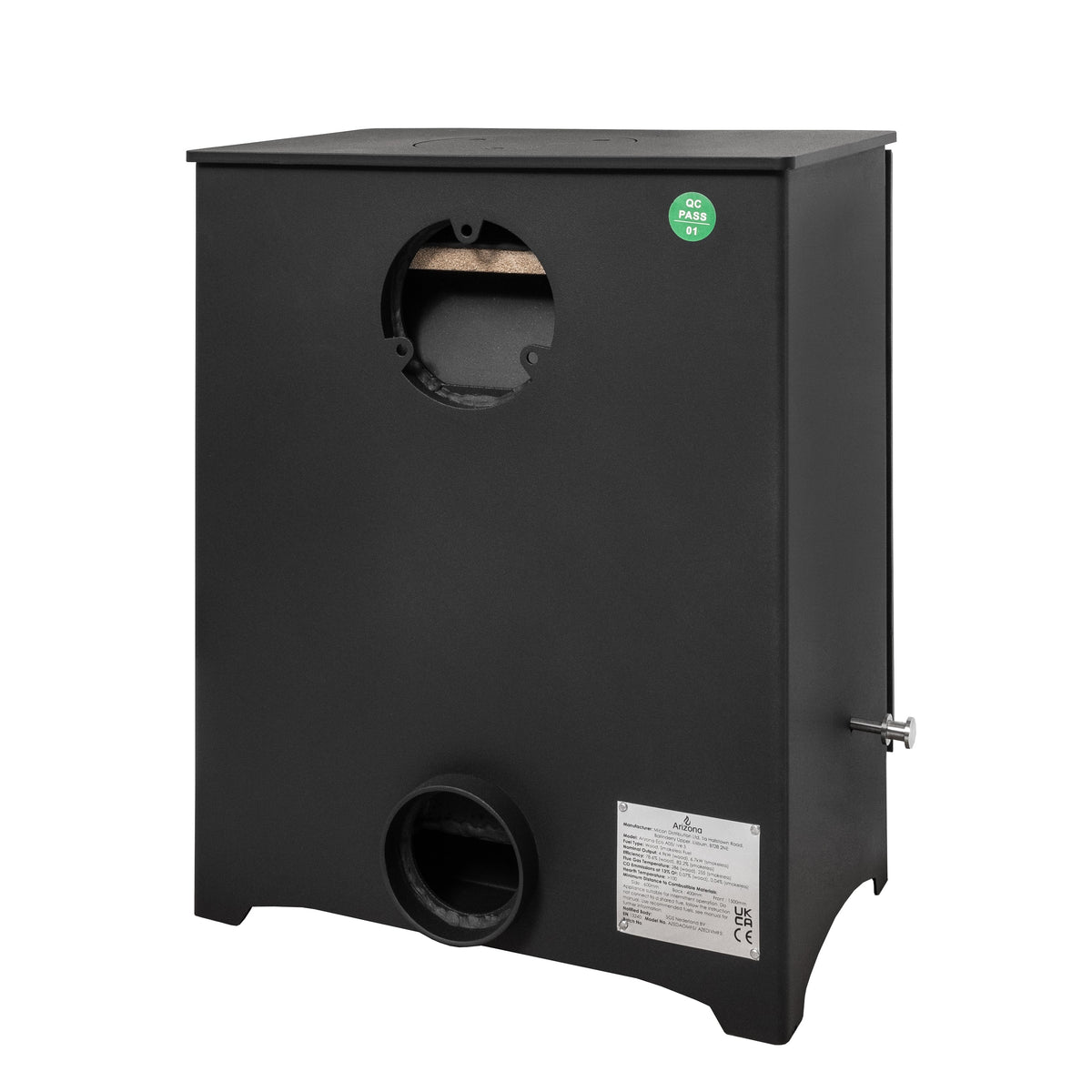 Arizona, A05, 5kW, Stove, Multi-Fuel Stove, Free Standing, Eco Design Approved, Defra Approved - photo 4
