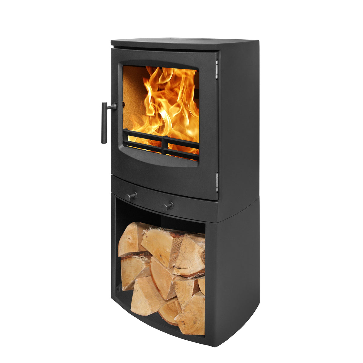 Mazona Eco Crewe 5kW Stove, Multifuel, Woodburning, Log Store, Freestanding, Eco Design Approved, Defra Approved - photo 6