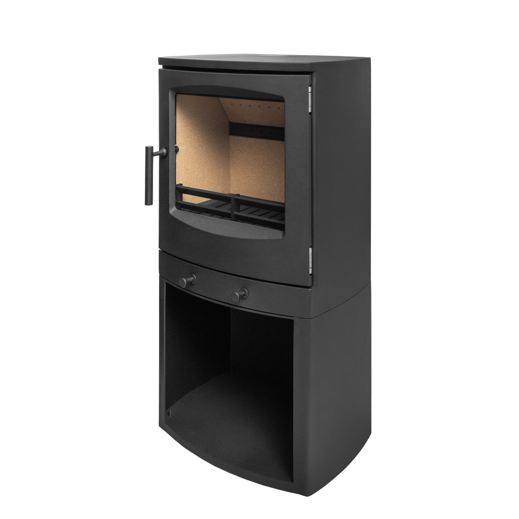 Mazona Eco Crewe 5kW Stove, Multifuel, Woodburning, Log Store, Freestanding, Eco Design Approved, Defra Approved - photo 12