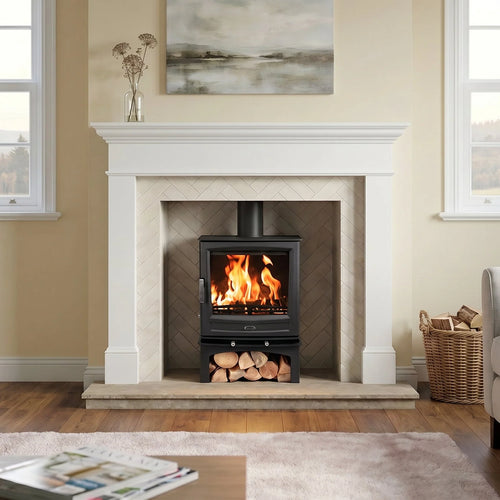 Arizona, A07 Eco, 7kW, Stove with Log Store, Multi-Fuel Stove, Free Standing, Eco Design Approved, Defra Approved - photo 2