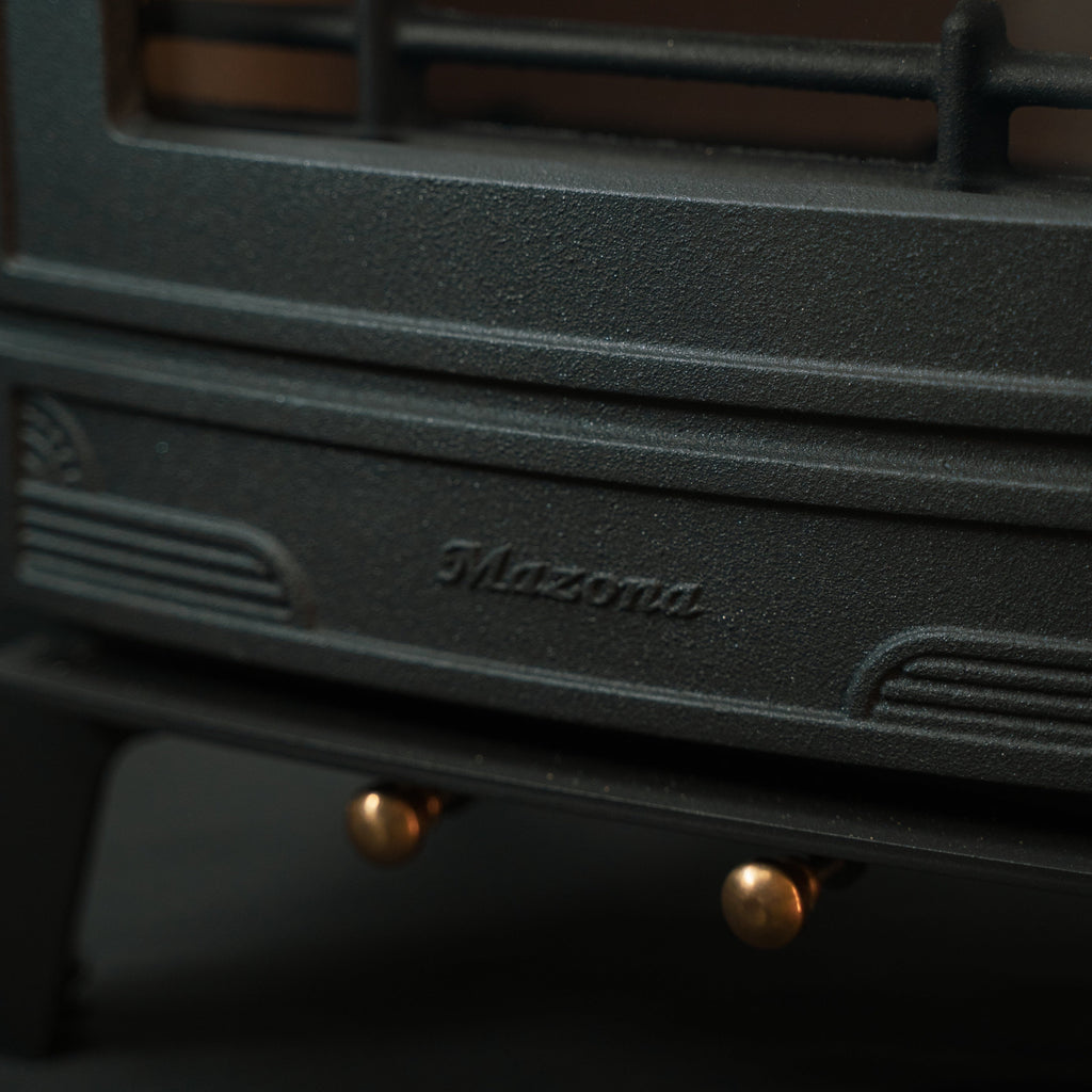 Mazona Warwick 5 kW Multifuel Woodburning Stove, Freestanding, Eco Design Approved, Defra Approved - photo 8