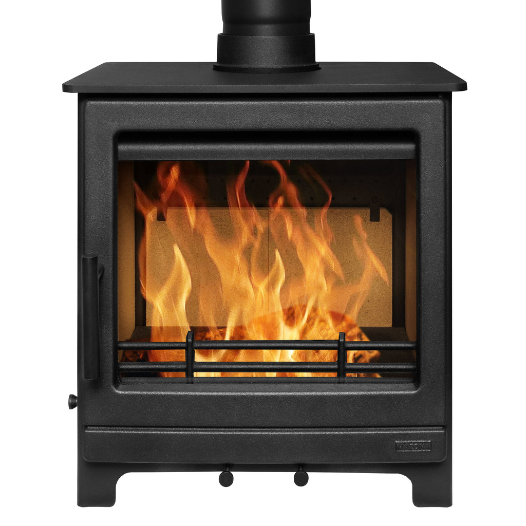 Mazona Ripley 8kW Multifuel Woodburning Stove Black Edition, Freestanding, Eco Design Approved, Defra Approved - photo 5