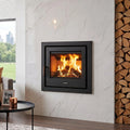 Mazona Clovelly 550 6kW Steel 4 Sided Trim Stove, Multifuel, Woodburning, Cassette, Inset, Eco Design Approved, Defra Approved