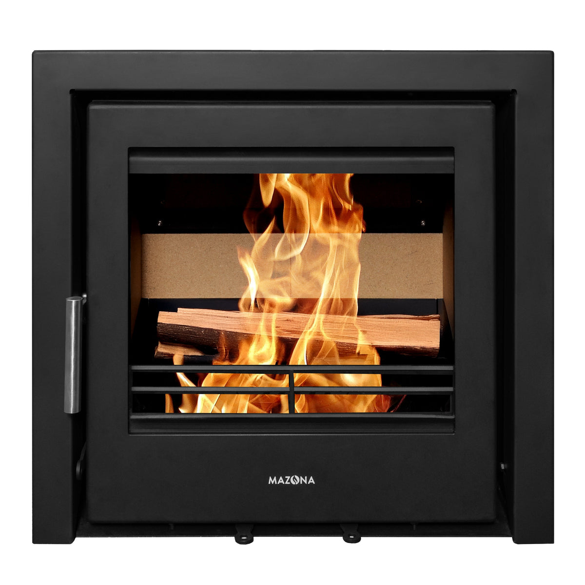 Mazona Clovelly 550 6kW Steel 3 Sided Trim Stove, Multifuel, Woodburning, Cassette, Inset, Eco Design Approved, Defra Approved - photo 5