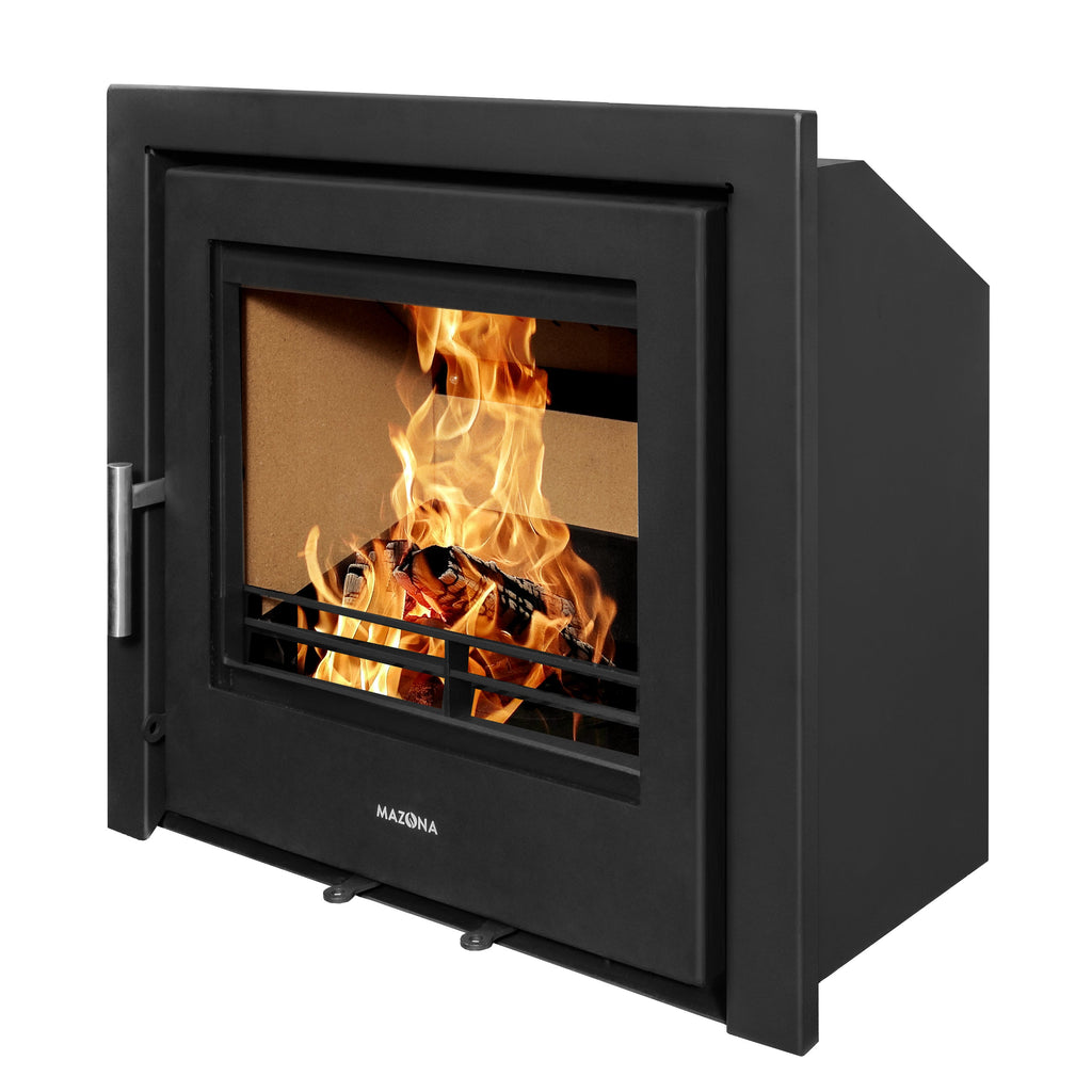 Mazona Clovelly 550 6kW Steel 3 Sided Trim Stove, Multifuel, Woodburning, Cassette, Inset, Eco Design Approved, Defra Approved - photo 7