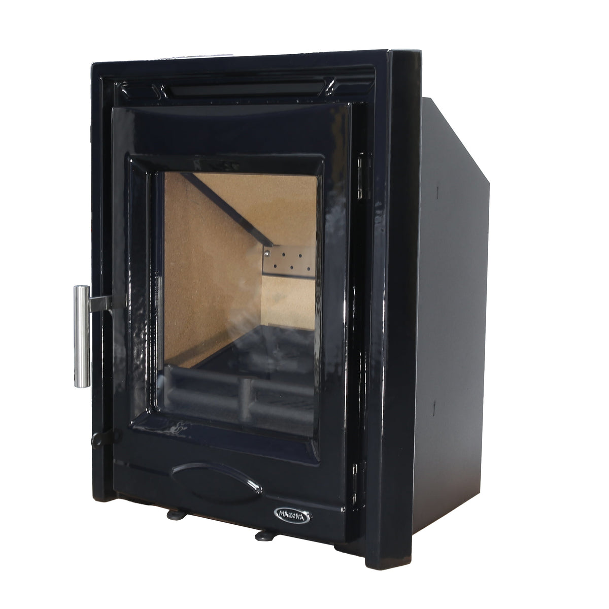 Mazona Dedham 5kW Stove Enamel Black, Multifuel, Woodburning, Inset, Eco Design Approved, Defra Approved - photo 5