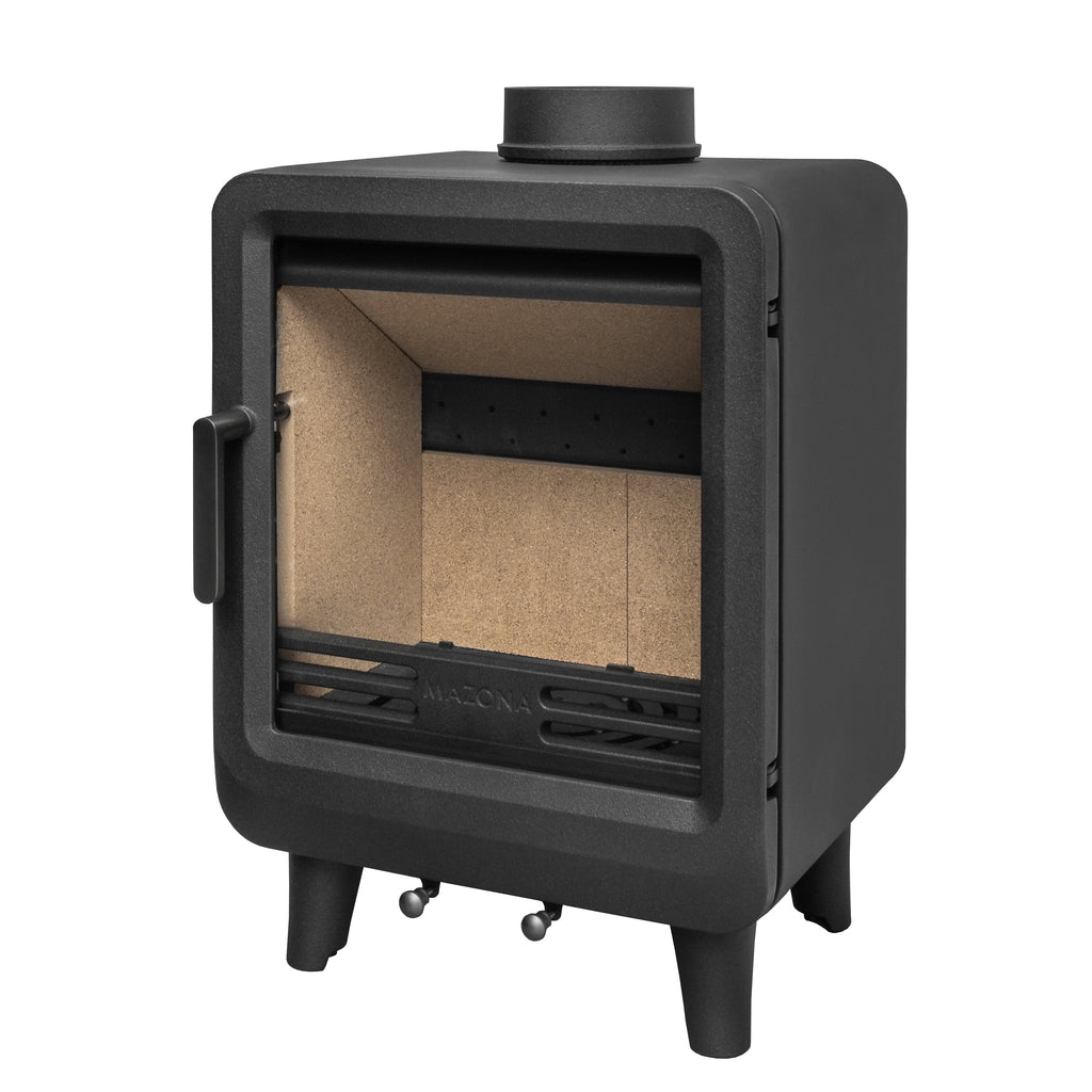 Mazona Heatwave 5kW Multifuel Woodburning Stove, Freestanding Eco Design Approved, Defra Approved - photo 6