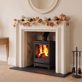 Mazona Kingsmere 8kW Multifuel Woodburning Stove Black Edition, Freestanding, Eco Design Approved, Defra Approved