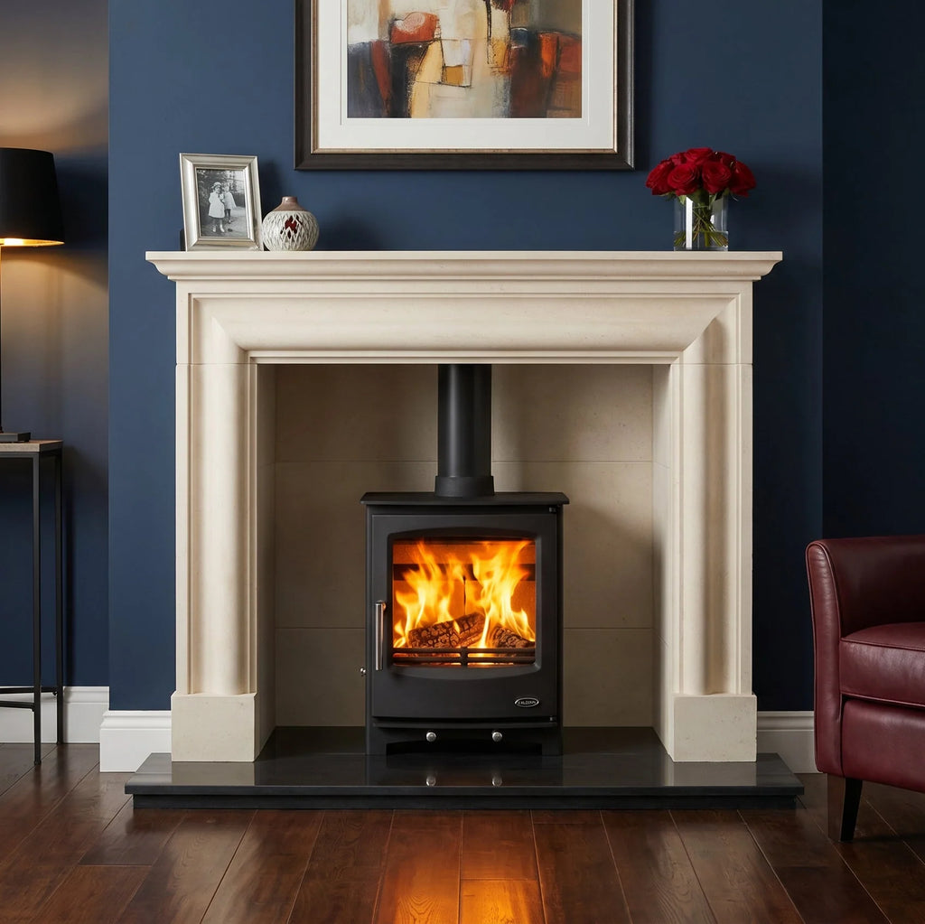 Mazona Rye 5kW Multifuel Woodburning Stove, Freestanding, Eco Design Approved, Defra Approved - photo 2