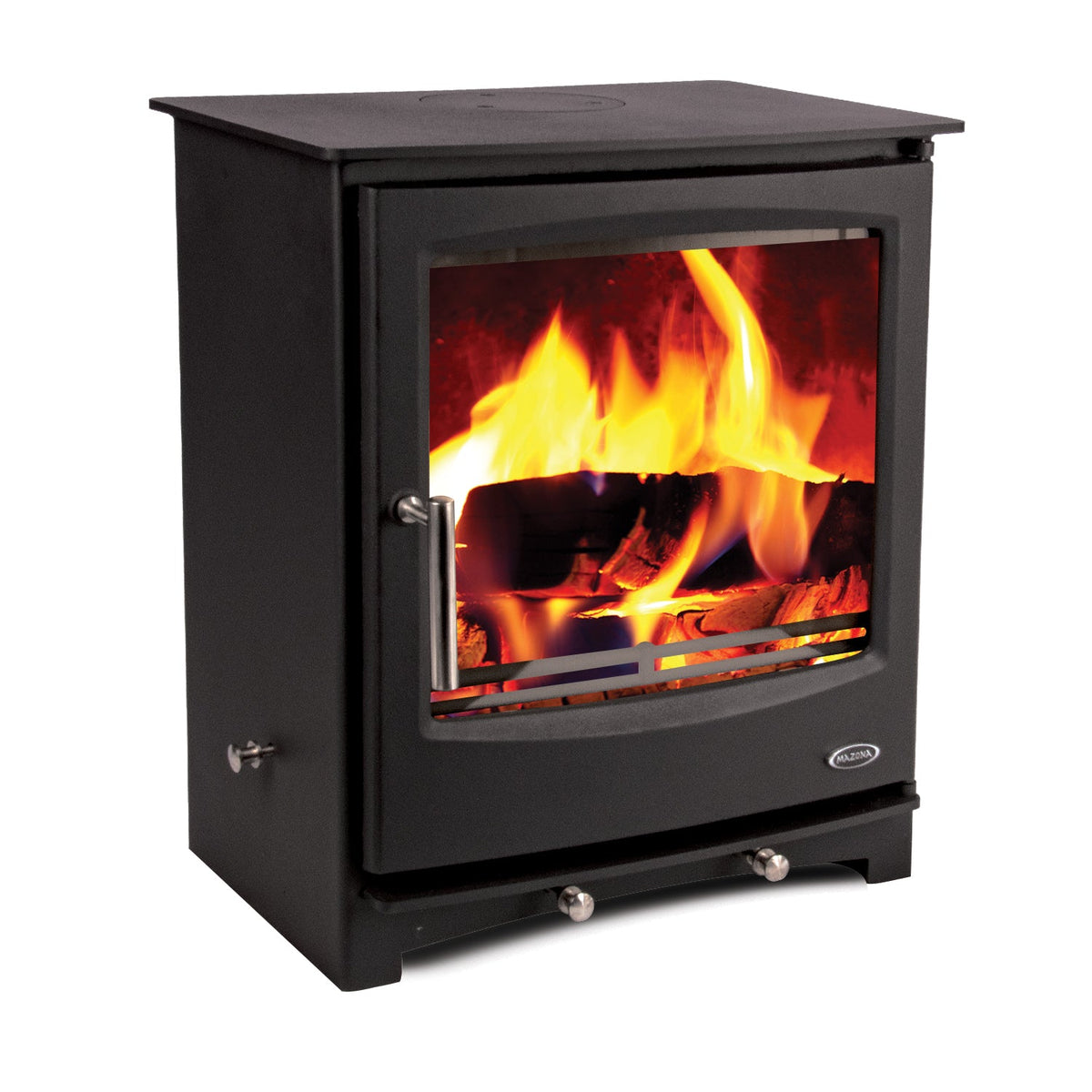 Mazona Rye Eco 7kW Multifuel Woodburning Stove, Freestanding, Eco Design Approved, Defra Approved - photo 4
