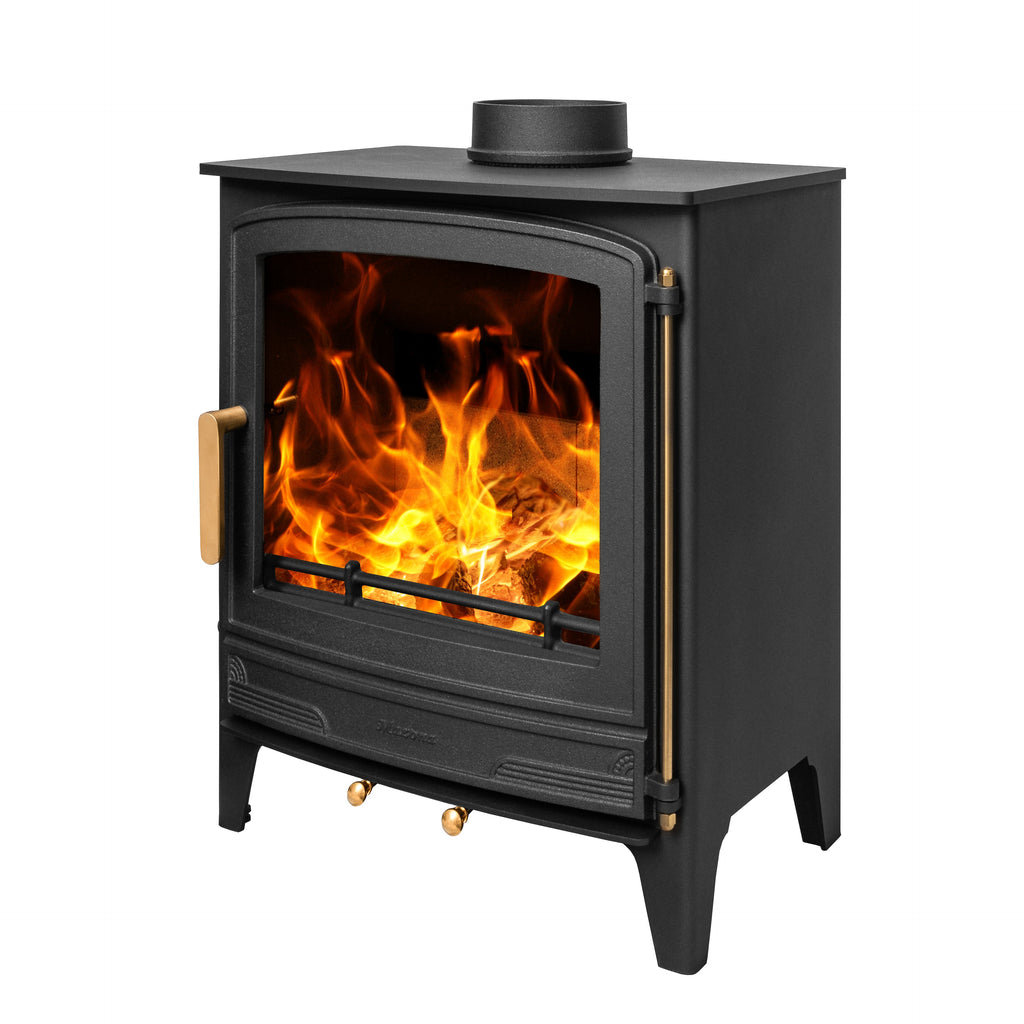 Mazona Warwick 8 kW Multifuel Woodburning Stove, Freestanding, Eco Design Approved, Defra Approved - photo 6