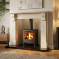Mazona Warwick 8 kW Multifuel Woodburning Stove, Freestanding, Eco Design Approved, Defra Approved