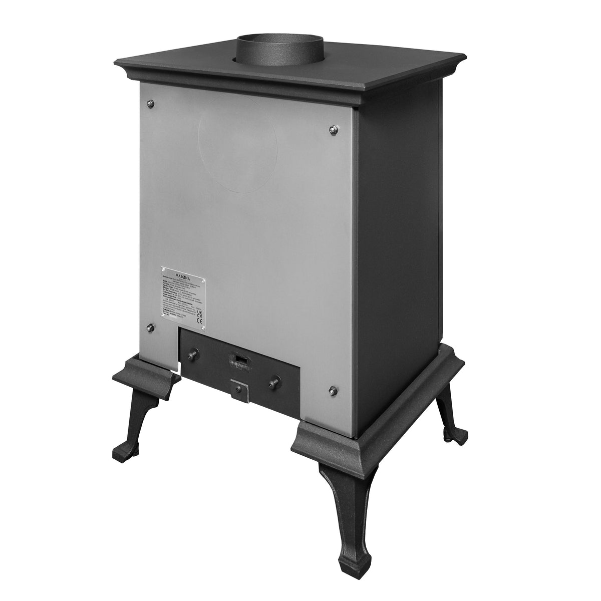 Mazona Bedford 5kW Stove, Multifuel, Woodburning, Freestanding, Eco Design Approved, Defra Approved - photo 6