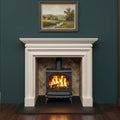 Mazona Albourne 5kW Multifuel Woodburning Stove, Freestanding, Eco Design Approved, Defra Approved