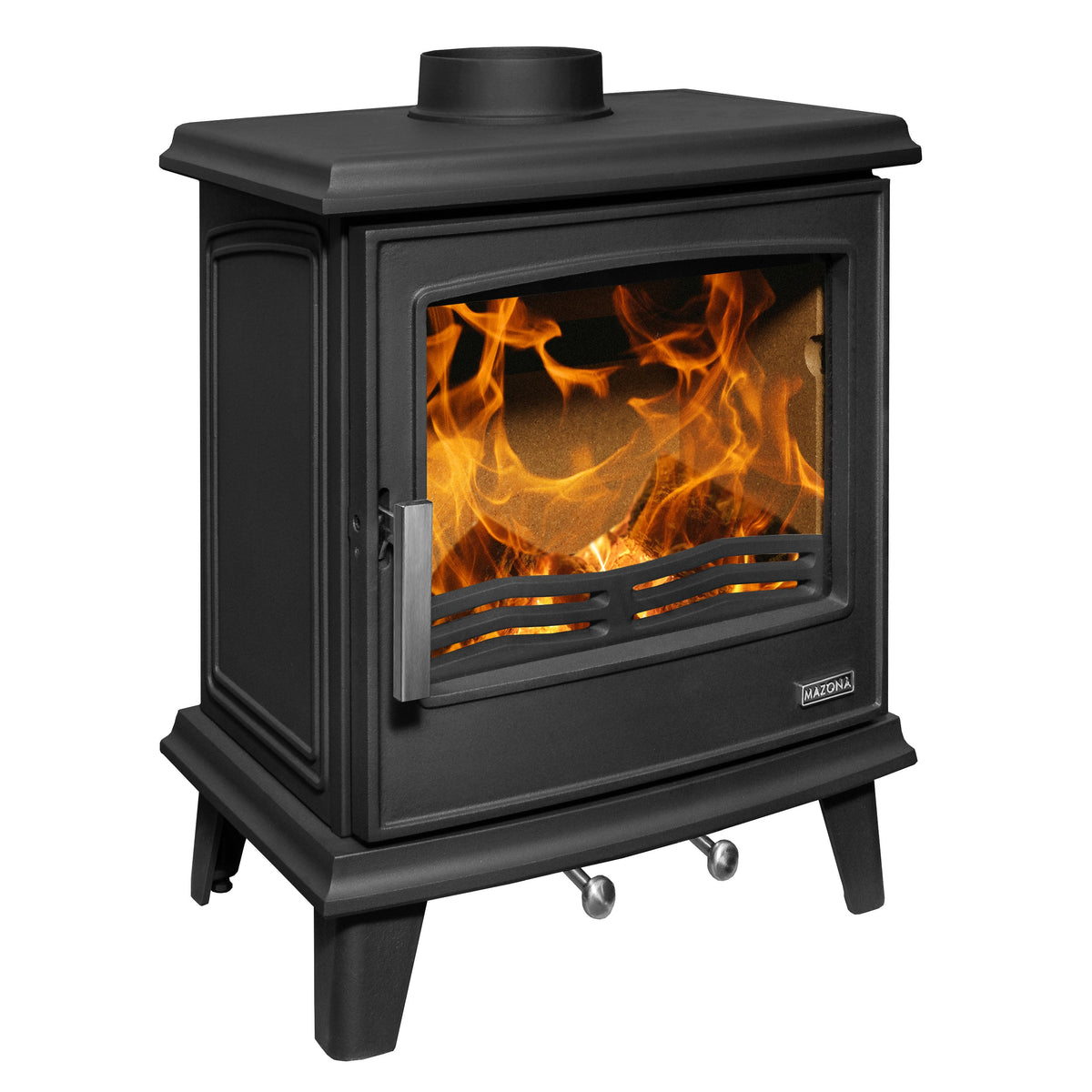 Mazona Cheshire 5kW Multifuel Woodburning Stove, Eco Design Approved, Defra Approved - photo 4