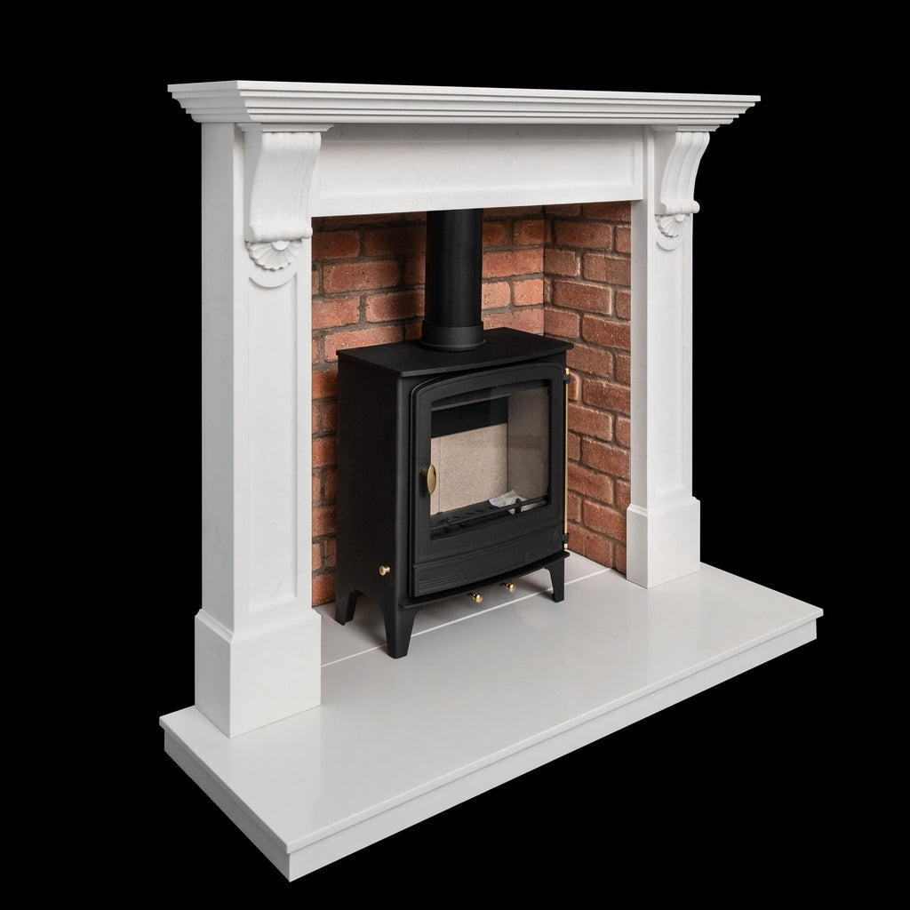 Mazona Warwick Widescreen 5kW Multifuel Woodburning Stove, Freestanding, Eco Design Approved, Defra Approved - photo 15