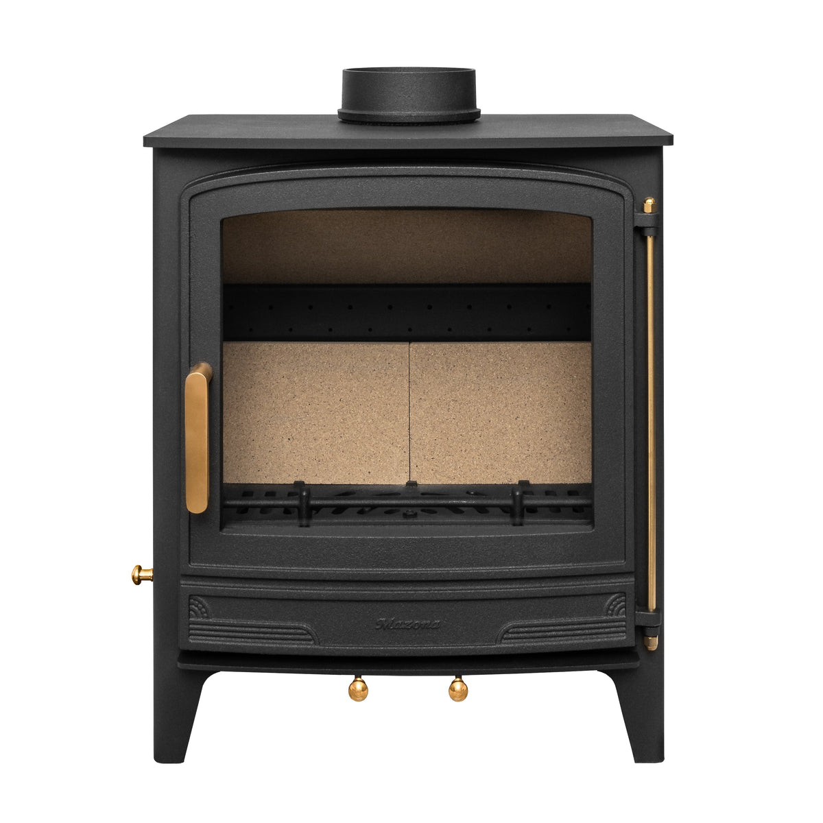 Mazona Warwick 8 kW Multifuel Woodburning Stove, Freestanding, Eco Design Approved, Defra Approved - photo 7